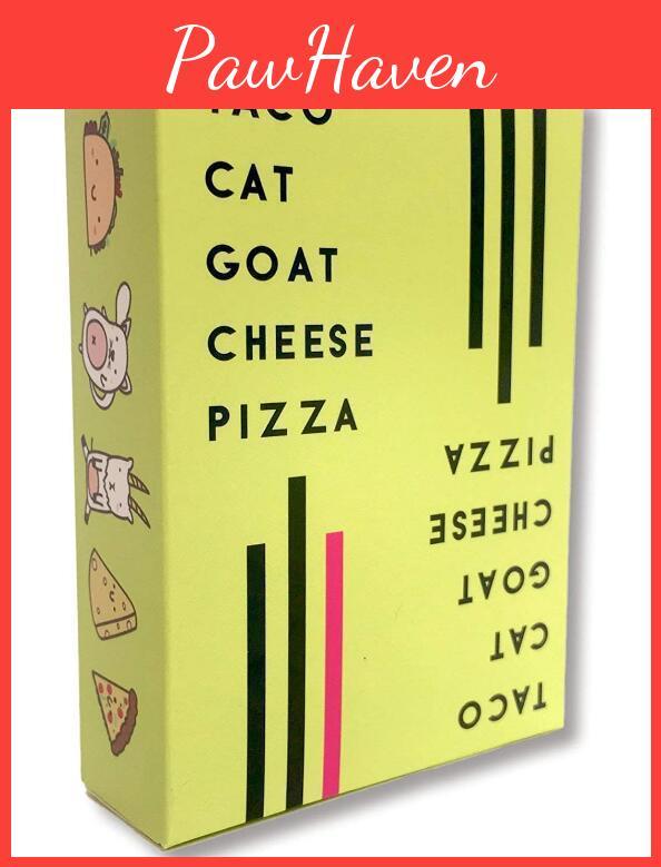 Taco Katze Ziege Käse Pizza Kartenspiel Mit Fesselnden Karten Für Gruppenspiele Und Kinder