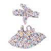 Fashionable Doll Clothes for 17cm Figure Dolls with Bowknot Hairband and Skirt Suitable for Adult Kids Doll Display
