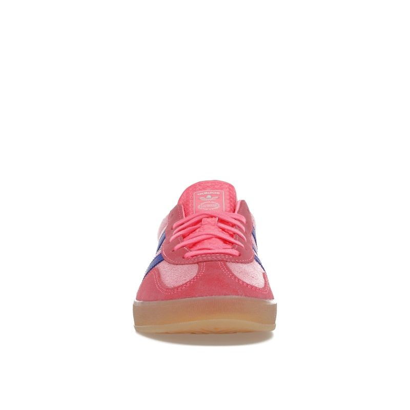 Adidas  Gazelle Indoor Lucid Pink Blue Women Sneakers Clear-Pink Gum JQ0194