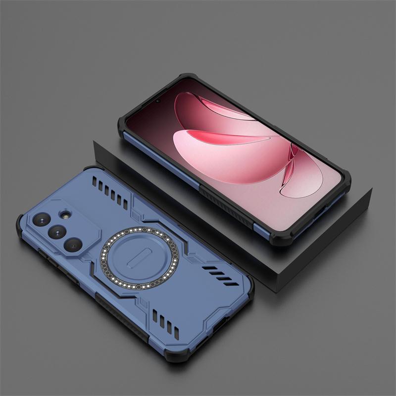 Armor Case For Samsung Galaxy S25 FE Magnetic Adsorption Wireless Charge Back Cover Samsung S25 FE Case For Samsung S25 FE Case