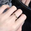 Niche Design Cold Wind Retro Open Ring Jewelry Women Dripping Oil Personality Advanced Sense Index Finger Ring
