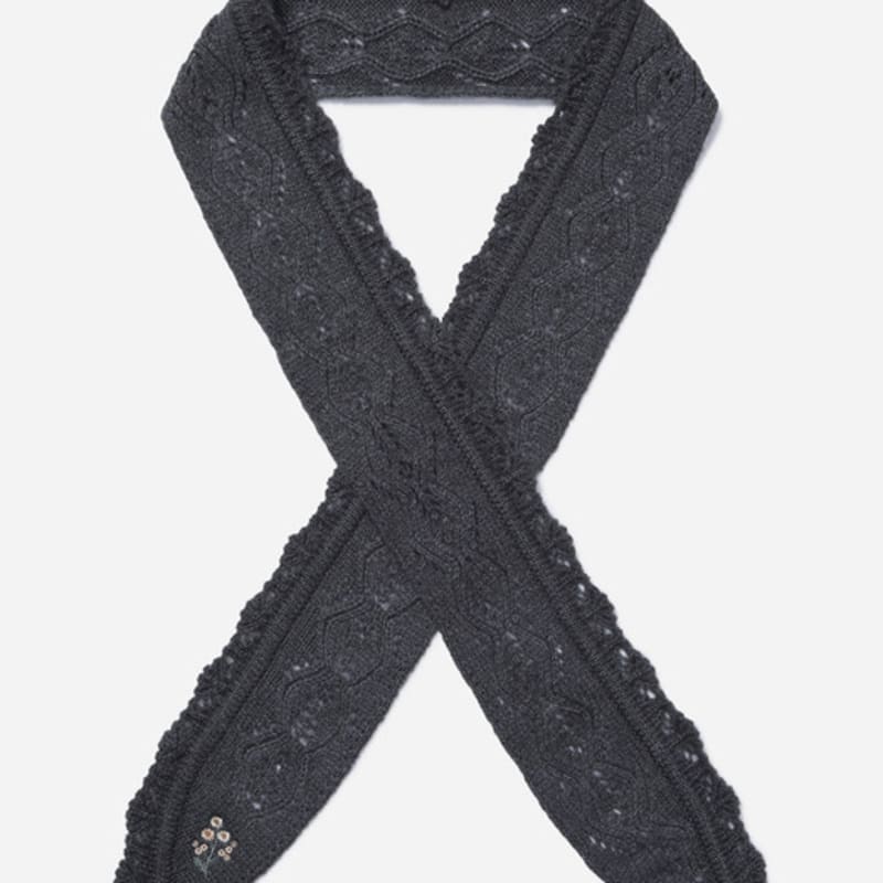 Thursday Island Skashi Knit Muffler_T256MSF138W