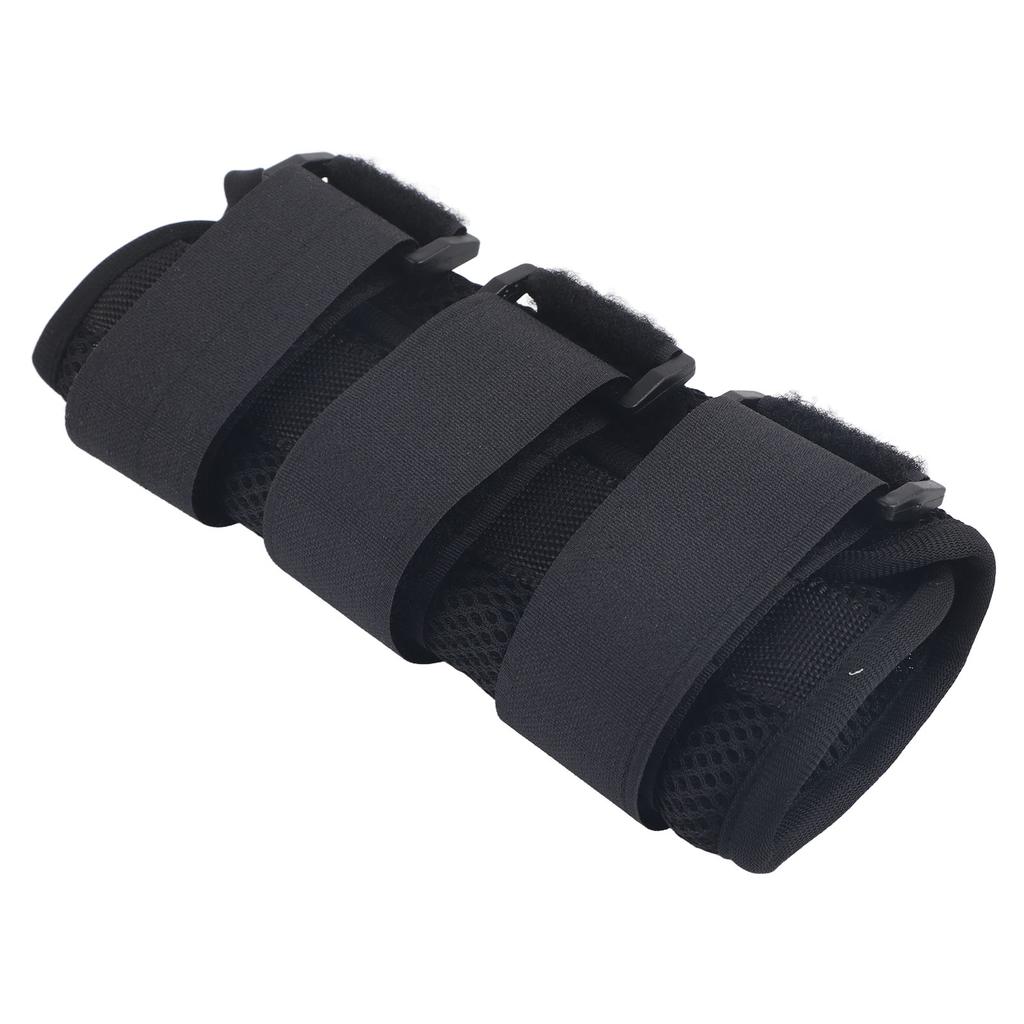 Forearm Splint Firmly Fixed Adjustable Flexible Enhanced Arm Support with 4 Hook and Loop StrapsS