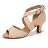 6.5CM Heel Ladies Women Girls Black Latin Tango Ballroom Dancing Shoes Salsa Indoor
