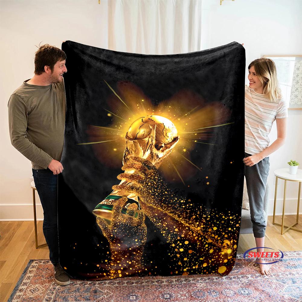 3D New Arrive Football Sports Theme Flannel Blanket for Bed Bedroom Sofa Picnic,Throw Blanket for Cover Outdoor Leisure Trip Nap