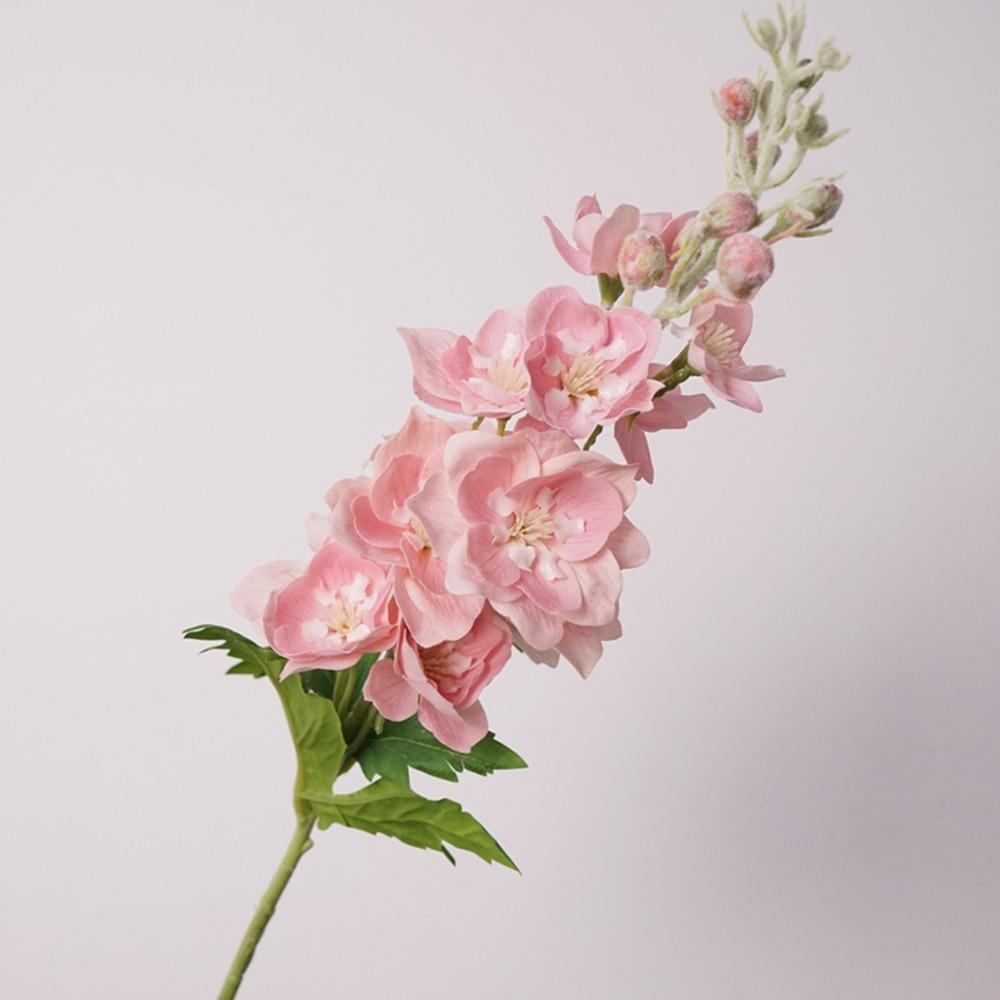 Lifelike Delphinium Stem Moisturizing Simulation Flower Artificial Delphinium Flower  Family Party