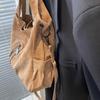 Women's Large Capacity Commuter Underarm Bag PU Shoulder Crossbody Bag Tote Bag