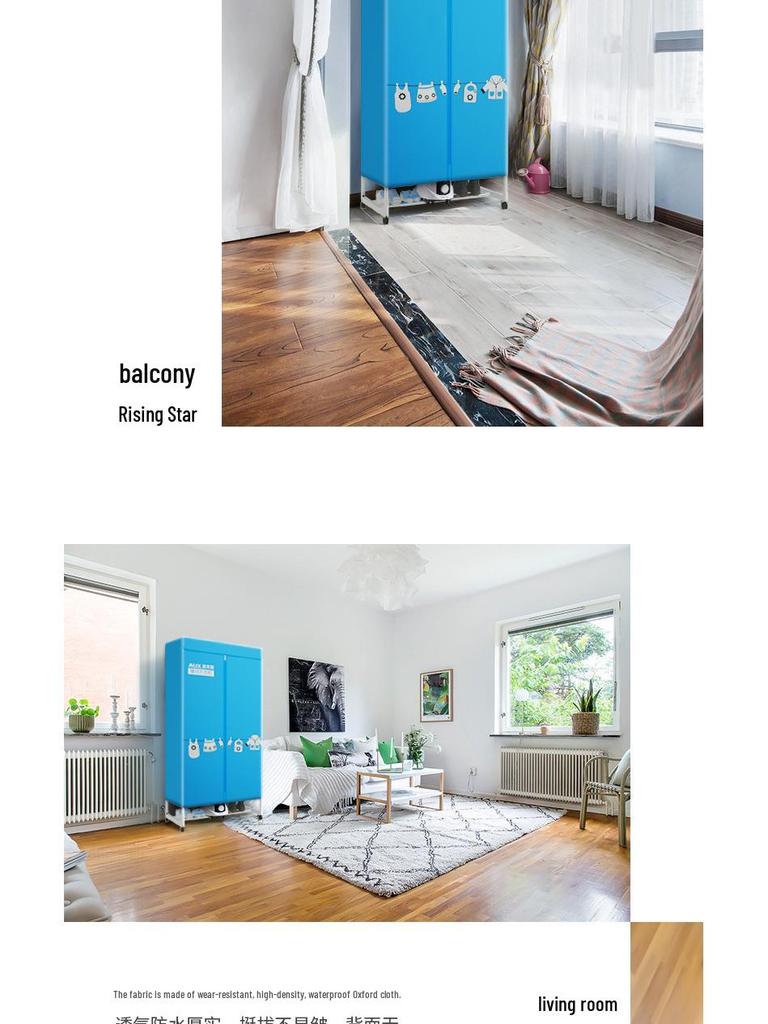Portable Clothes Dryer with Warm Air Fan
