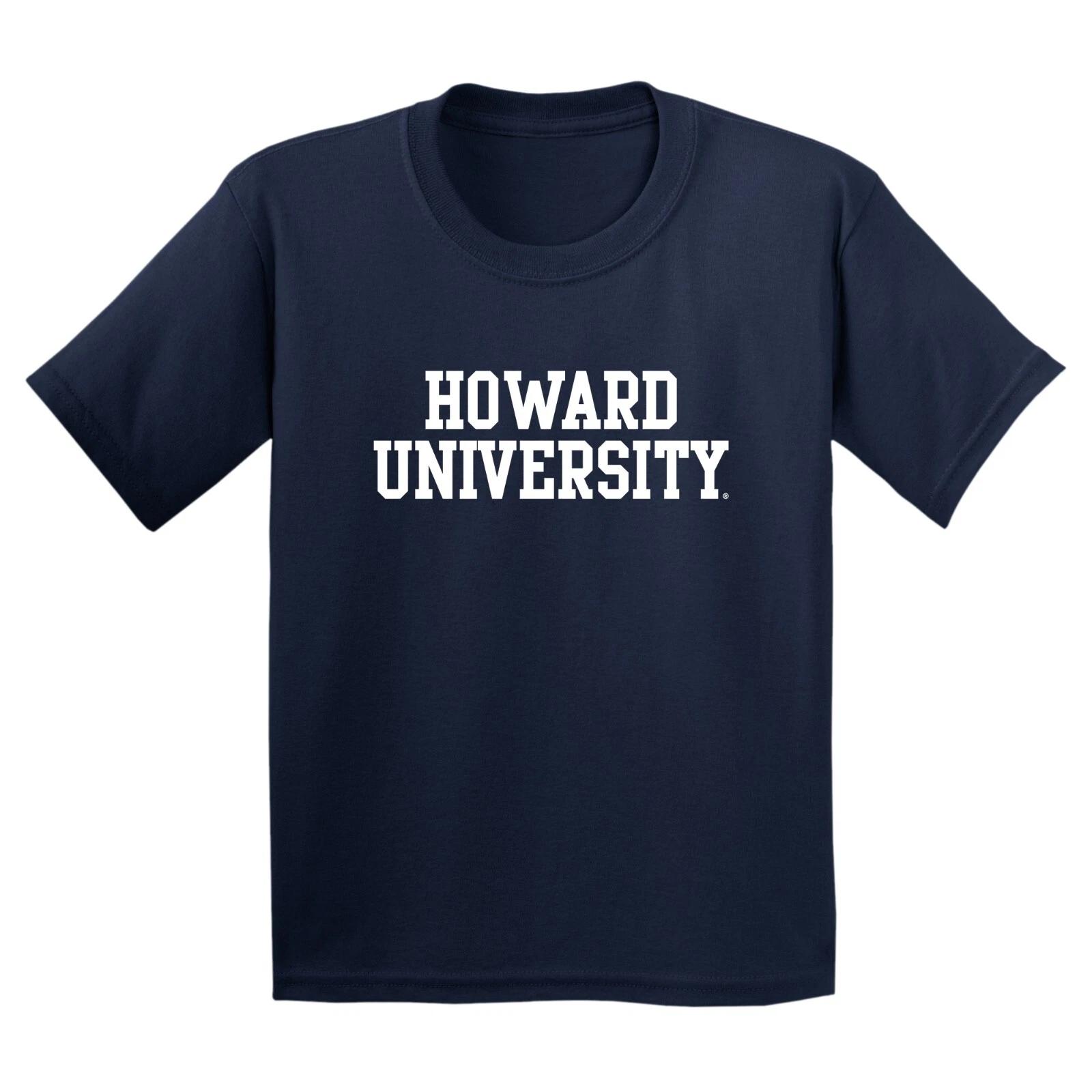 Howard Bisons Basic Block Youth T-Shirt - Navy M