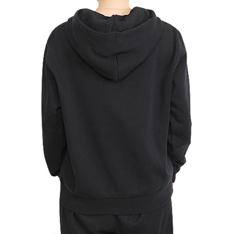 Converse Sweatshirts Women's Black Hooded Thickened Regular 10020872-A01