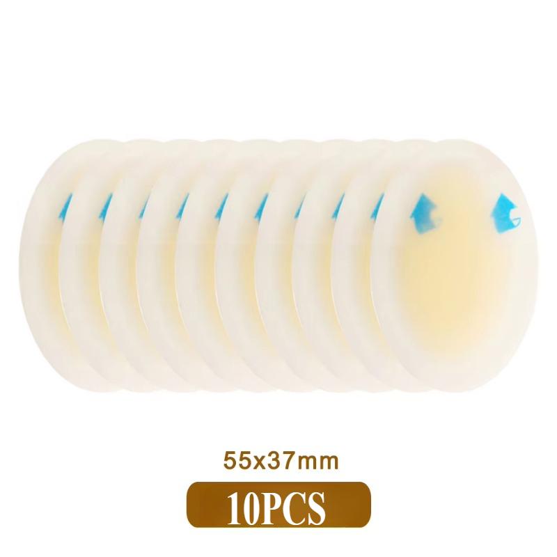 

10 шт. Гидроколлоидный пластырь для защиты ног от мозолей, пластырь против натирания для ног, невидимый пластырь для пятки, походное снаряжение, аксессуары для пешего туризма