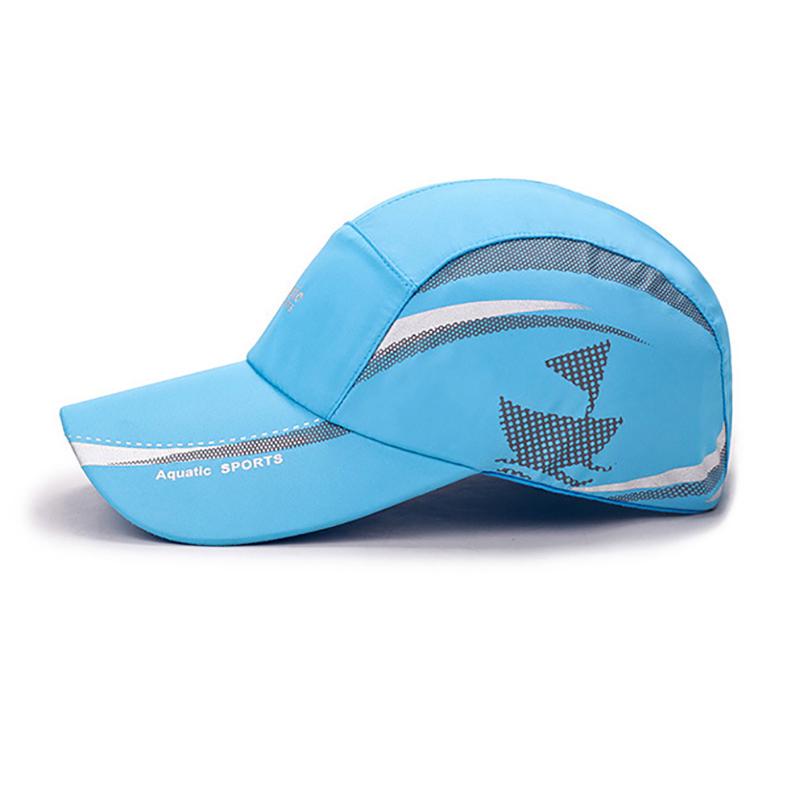 Schnelltrocknend Wasserdicht Herren Sport Entenschnabel Sonnenhut Outdoor Space Baseballkappe