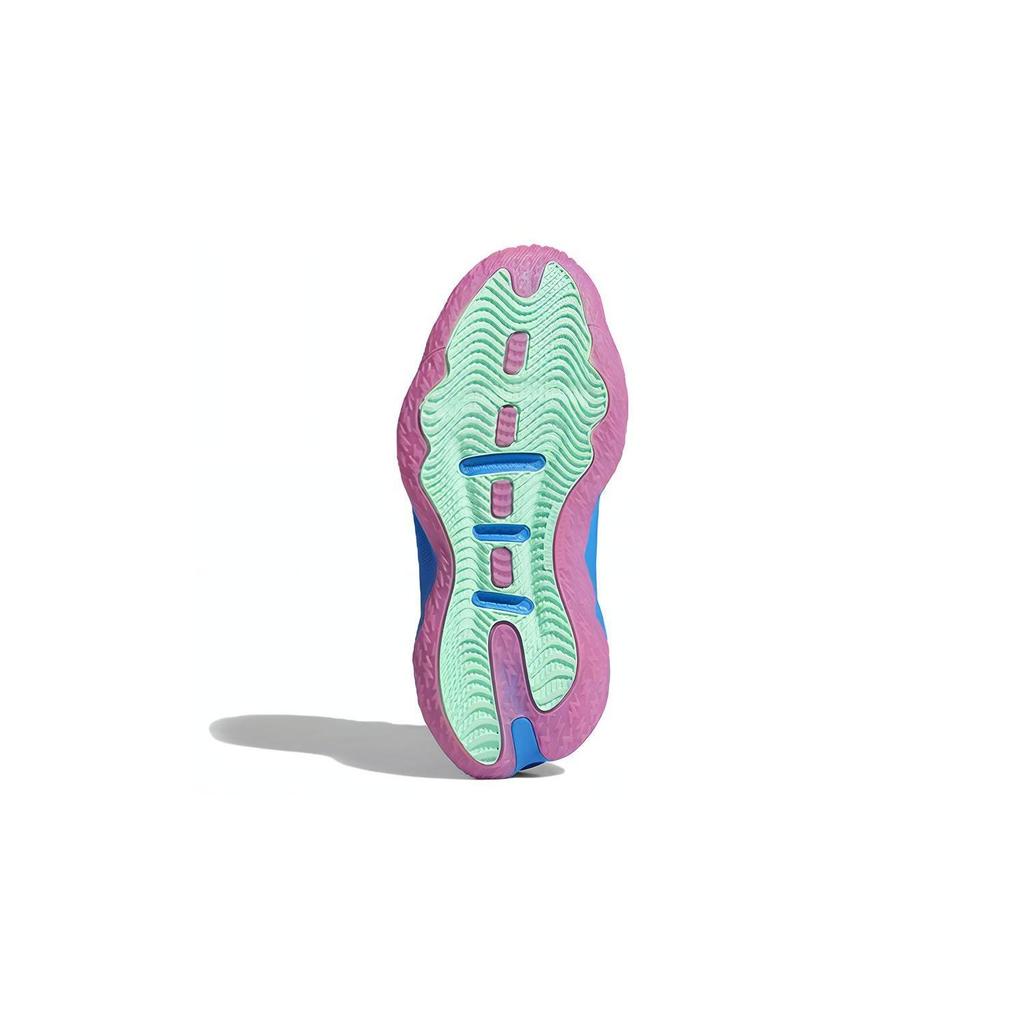 Adidas Dame 8 J Battle Of The Bubble Kids Sneakers Blue Blue-Rush Pulse-Mint GY2916