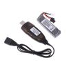 Battery 11.1V 2000Mah Gel Water Bead Blaster Batteries For Splatter Ball With Mini Connector To Sm Plug Charger Cable