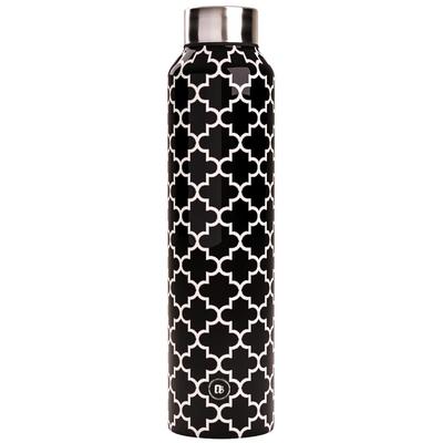 Beautiful Stainless Steel Water Bottle 1 Ltr Leakproof Office Gym Travel School Dance Fridge Home School Refrigerator Bottles (Pack of 1)