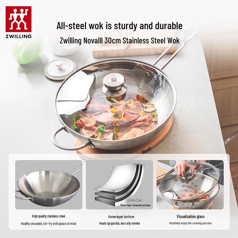 ZWILLING Stainless Steel 5-Piece Cookware Set