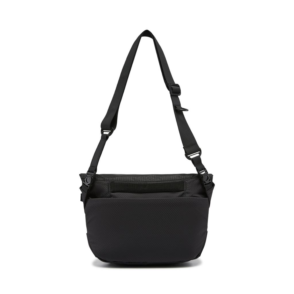Li Ning Polyester Shoulder Bag, Crossbody Bag Unisex Basic Black ABDW255-1
