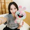 Cute haha rabbit not annoying beast doll plush toy doll cloth doll for girls sleeping throw pillow birthday gift