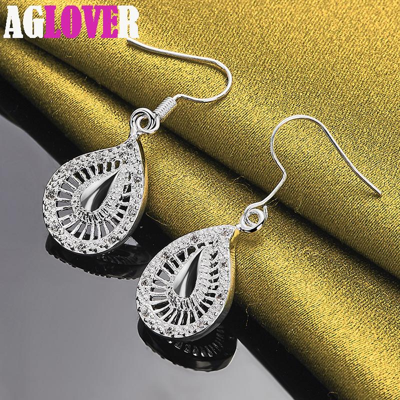 Šperky typu kapkové náušnice ze stříbra 925