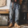 2024 Men's American Retro High Street Wide-Leg Workwear Jeans