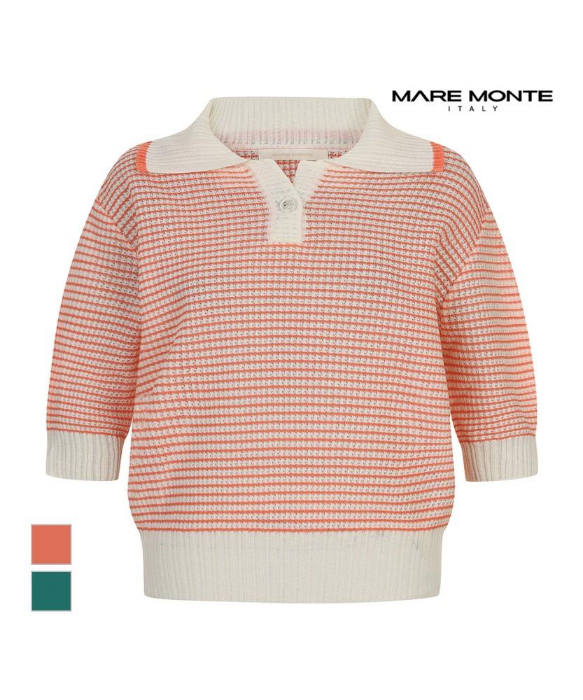 MAREMONTE Striped Volume Knit_M245Mkt35M0