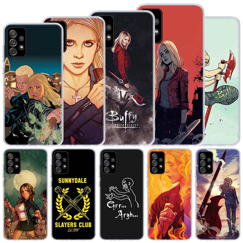 The Vampire Slayer Buffy Soft Case For Samsung Galaxy A16 A15 A14 A13 A56 A55 A54 A53 Phone Cover A26 A36 A25 A35 A24 A34 A23 A3