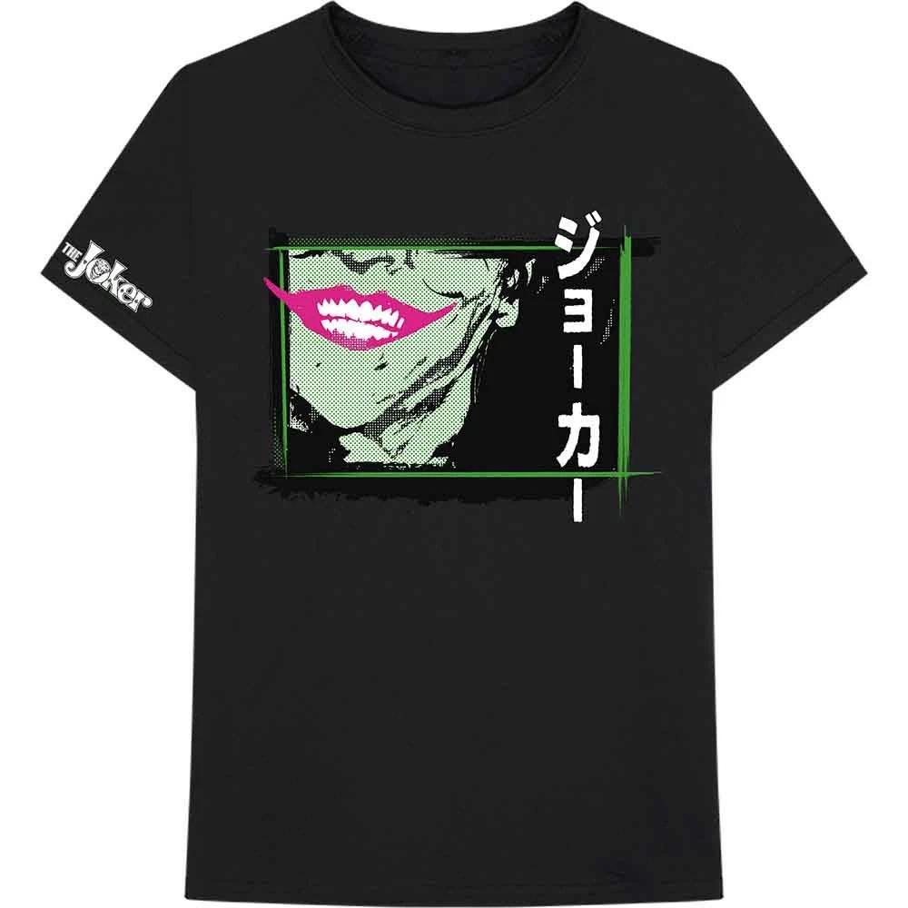 Dc Comics Joker Smile Frame Anime Unisexs T Shirt Unisexs L