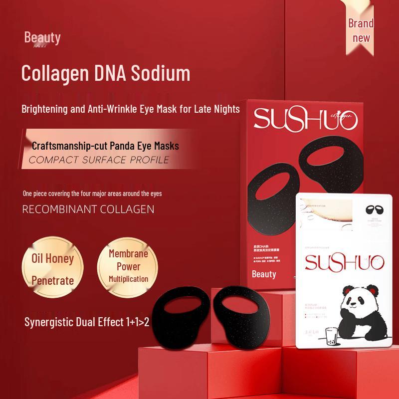 SUSHUO Collagen DNA Sodium Night Repair Eye Mask