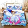 3D Printed Anime Cardcaptor Sakura Bedding Set Duvet Cover Bedroom Comforter Single Twin King _Size Quilt Cover Home Textiles741