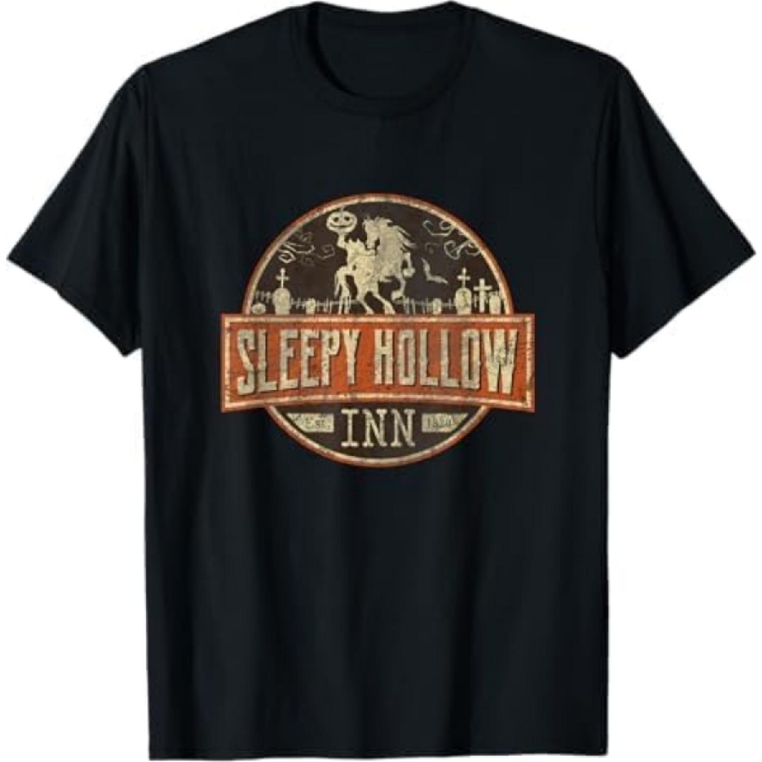 Sleepy Hollow INN Halloween Shirt Headless Horseman T-Shirt GIU Mens Womens Tank Top Sweatshirt Hoodie Longsleeve Black XXXXXL разноцветный