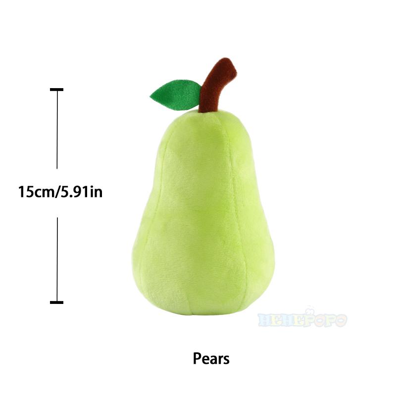 Fruits Vegetables Seafood Plush Toy Garlic Strawberry Broccoli Watermelon Pumpkin Soft Stuffed Plushie Doll Baby Education Toy