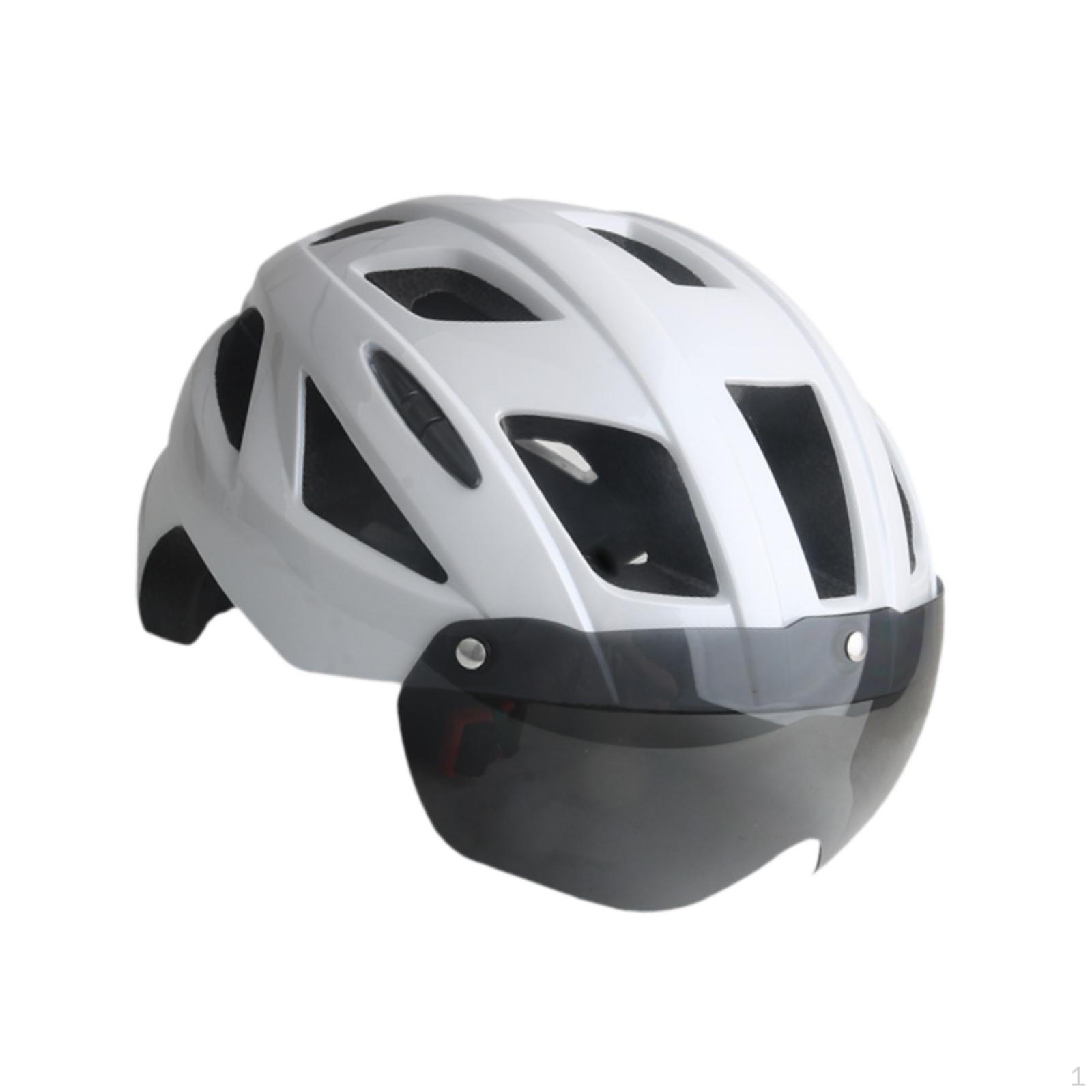 

Bike Helmet Adjustable Head Circumference 22.05 inch-24.80 inch for Outdoor White