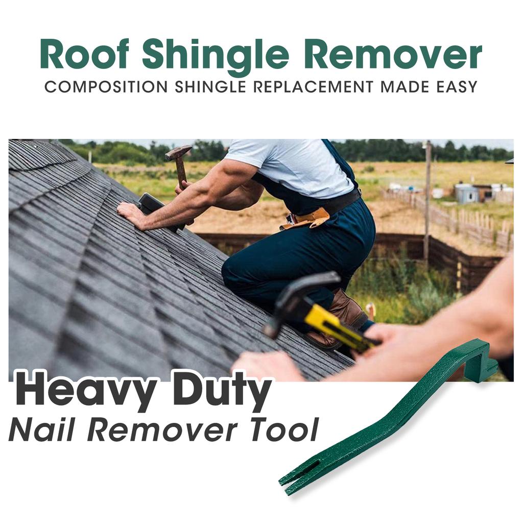 Nail Puller Metal For Furnish Roof Shingle Remover Pry Bar Professional DIY Steel Snake Shape Roofing Tool