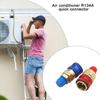 R134A Adapter Wartungswerkzeug Kühlungssystem Werkzeug Schnellkupplungsadapter Ausrüstungswerkzeug Geeignet für Kühlsysteme