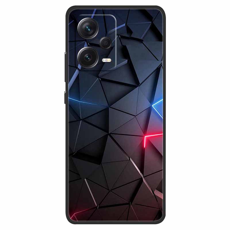 

For Xiaomi Redmi Note 12 Pro 5G Case Silicone TPU Phone Back Cover for Xiaomi Redmi Note 12R Pro Note12 Funda Cool Fashion Coque -redmi Note 12R Pro