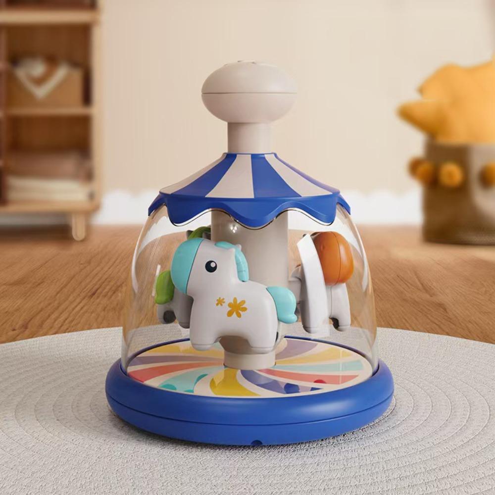 Portable Size Sensory Carousel Rotating Design Early Learning Toy  Toddler Activities