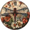 Round Tin Sign Sunflowers 20cm