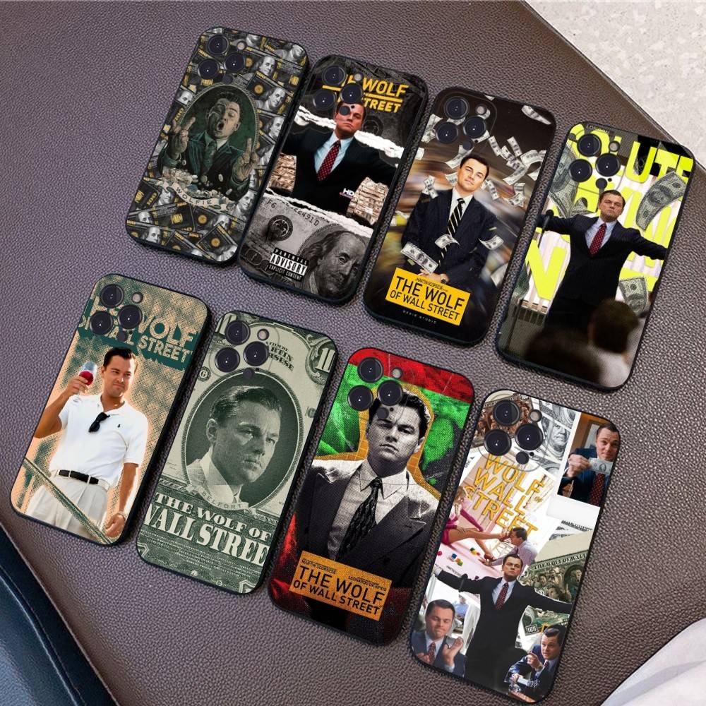 Classic Movie W-Wolf Of W-Wall S-Street For Iphone 17 16 15 14 11 12 13 Pro Max Plus Case Cute Art Phone Cover