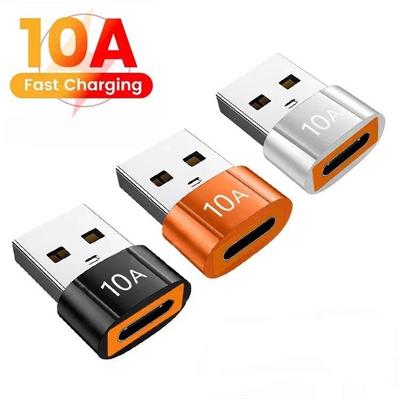 Adattatore OTG da USB a Type-C per Ricarica, Dati e Audio - Compatibile con Apple 15, Huawei, OPPO