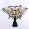 National Style Embroidery Shawl Pet Hanfu Cloud Shoulder Scarf Accessory Traditional Chinese Culture Pet Accessory