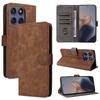 Housse à rabat pour Motorola Moto Edge 60 Fusion Cuir PU Protection intégrale Avec [Blocage RFID] Antichoc Durable Rétro Étui de téléphone