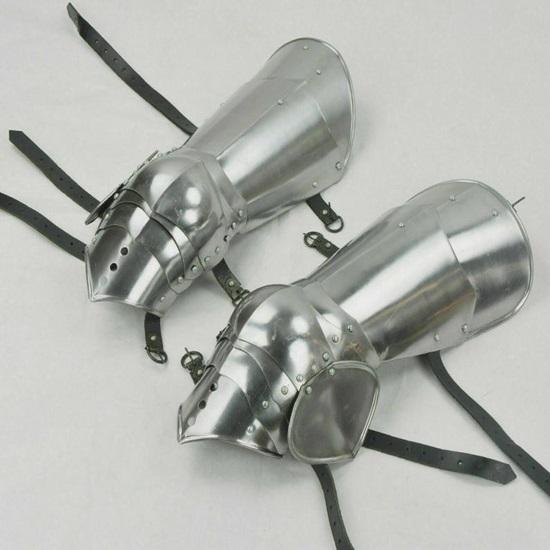 Gotická ochrana nohou Zbrojová sada Středověký rytíř Křižák Sparťanský kostým Dárek