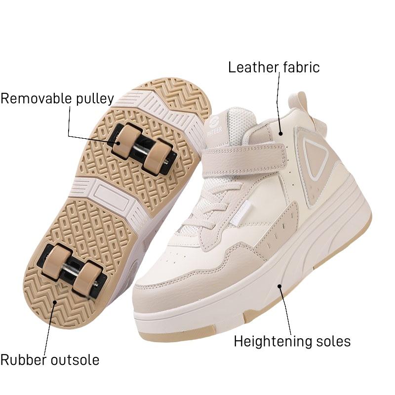 Children's Four-Wheel Inline Skates Double Row Roller Skating Shoes Unisex Kids' Roller Blades Adult Roller Sports Entertainment