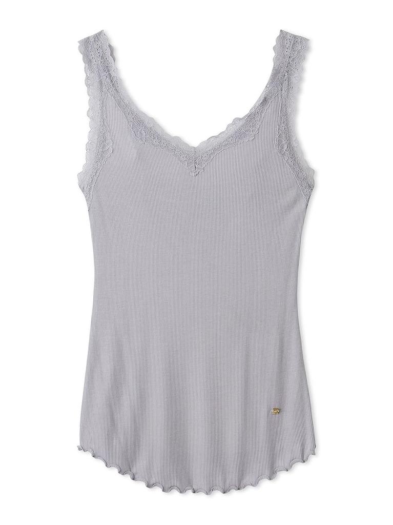 Gelato Pique Lacy Moist Rib Camisole PWCT245296 BLU Women's