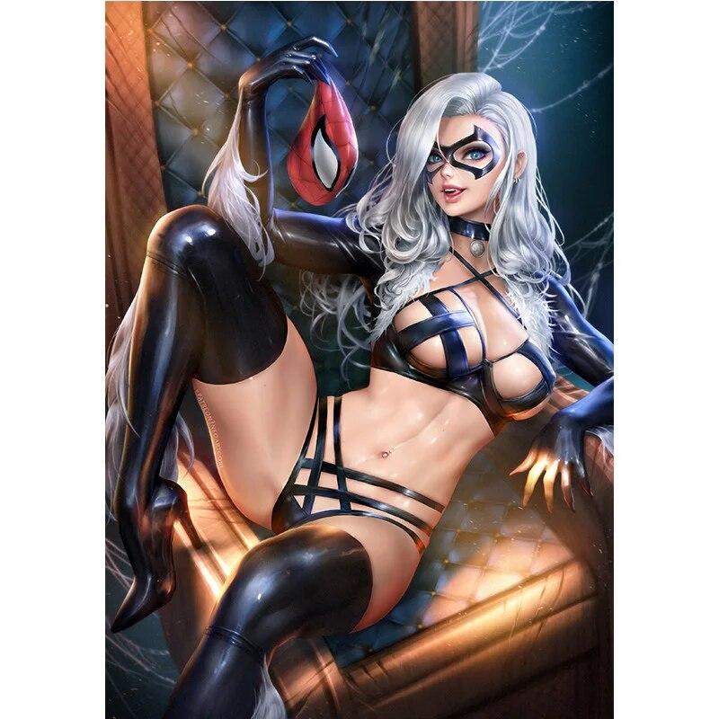 Print Game Overwatch Pharah Nude Sexy Girl Art Canvas Poster Living Room Bedroom Home Wall Picture