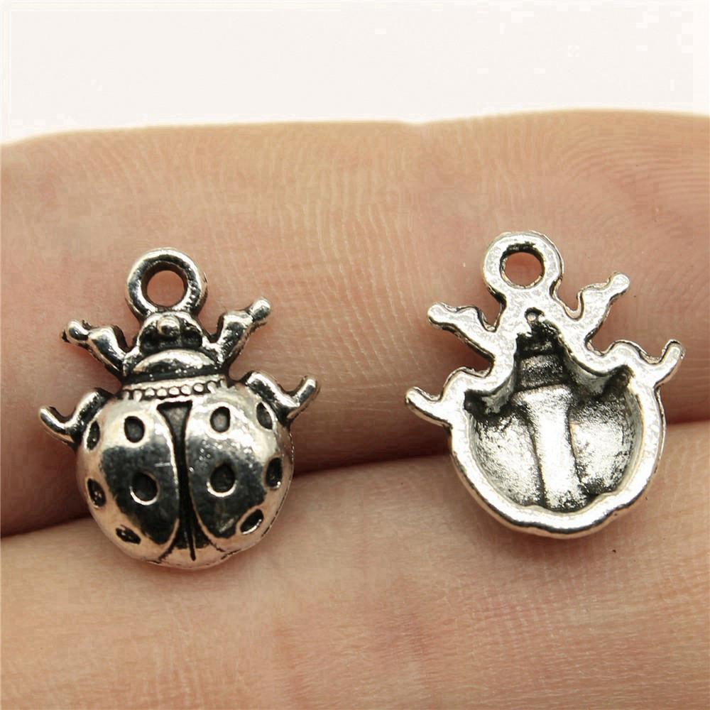Żaby Owady Stworzenia Ogrodowe Amulet Antyczny Brąz Stop Cynku Materiały do Tworzenia Biżuterii Styl Dziecięcy Bransoletka Amulety