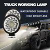 Auto Work Light 99W Led Light Round Square LED Offroad LED Bar 4 Inch Spot Flood Fog Lamp12-24V Off Road 4x4 Barra LED Headlight