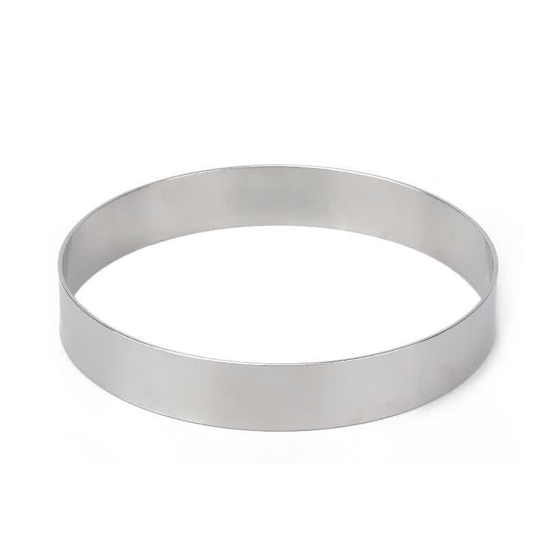 Stainless Steel Round Pancake & Cake Ring Mold
