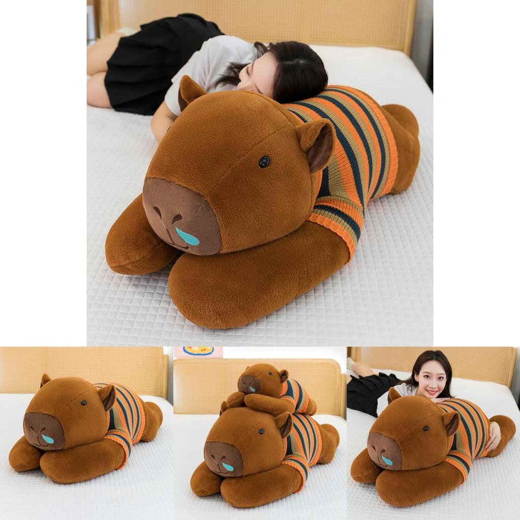 Capybara Plush Toy Animal Pillow For Kids Home Decor Gift