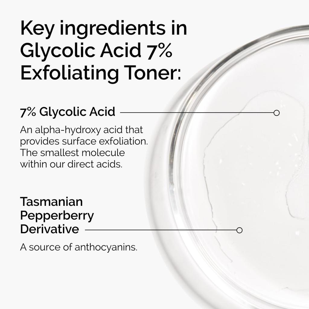 THE ORDINARY Glykolsäure 7 % Peeling-Toner 100 ml
